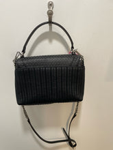 Load image into Gallery viewer, aimee kestenberg Black Leather detail trim multi strap option Purse