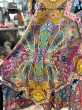Load image into Gallery viewer, ETRO Yellow Multi Viscose floral multiprints Flowy Maxi Dress, Size 46