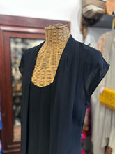Load image into Gallery viewer, Maison Margiela Black Viscose pleated drape Dress