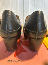 Load image into Gallery viewer, Fluevog Black Leather buckle Shoe, Size 7