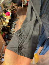 Load image into Gallery viewer, Dries V.Noten Black Cotton Longsleeve wrap Dress, AS IS, Size S