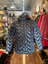 Load image into Gallery viewer, Black Crows Black Polymide quilt pattern Puffer hooded Jacket