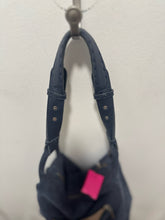 Load image into Gallery viewer, The Sak Blue Suede shoulder Purse