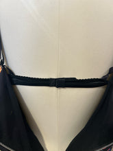 Load image into Gallery viewer, Dolce & Gabbana Black and Red Silk Floral bustier back zipper Dress, AS IS-needs cleaning + minor repair, Size 44