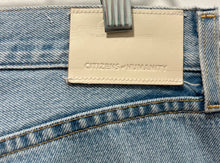 Load image into Gallery viewer, Citizens of Humanity Blue Cotton Floral denim flared Jeans
