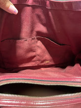 Load image into Gallery viewer, Coach Dark Red Leather Silver Hardware Purse
