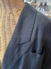 Load image into Gallery viewer, Rachel Comey Black Silk & Linen Tail NWT Dress Jacket, Size 4