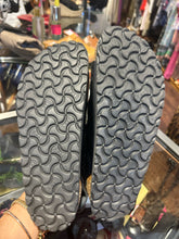 Load image into Gallery viewer, Birkenstock Black Leather Sandal, Size 38