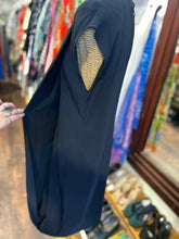 Load image into Gallery viewer, Maison Margiela Black Viscose pleated drape Dress
