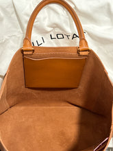 Load image into Gallery viewer, Nili Lotan Camel Leather Tote Purse