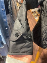 Load image into Gallery viewer, Burberry Black quilted Classic Jacket, Size XXS