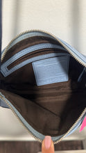 Load image into Gallery viewer, Coach Light Blue Leather Size Small Long Purse