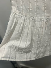 Load image into Gallery viewer, Apiece Apart White Cotton Longsleeve slip attached Dress, Size XS