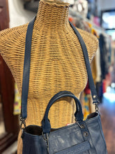 Load image into Gallery viewer, Longchamp Blue Leather multi strap option Purse