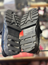 Load image into Gallery viewer, Karl Lagerfeld Black Leather Embellished Loafer, Size 8.5