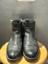 Load image into Gallery viewer, GUCCI Black Leather fur lined Ankle Boot, AS IS, Size 9