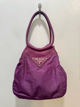 Load image into Gallery viewer, Prada pink purple tessuto Size Medium, Vintage & Gently Worn Purse