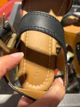 Load image into Gallery viewer, See By Chloe tan, & black Leather Clog Sandal, Size 37