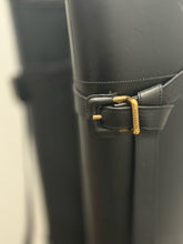 Load image into Gallery viewer, Burberry Black Rubber Size 38 rainboot Shoe