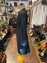 Load image into Gallery viewer, Dries V.Noten Black Cotton Longsleeve wrap Dress, AS IS, Size S