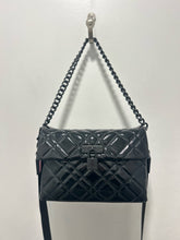 Load image into Gallery viewer, Kurt Geiger Black Leather Quilted Detachable strap Purse