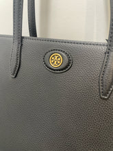 Load image into Gallery viewer, Tory Burch Black Leather gold hardware purse
