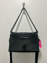 Load image into Gallery viewer, Kurt Geiger Black Leather Quilted Detachable strap Purse