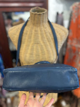 Load image into Gallery viewer, Longchamp Blue Leather multi strap option Purse