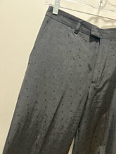 Load image into Gallery viewer, Jean P.Gaultier Black Rayon diamonds pockets tapered Pant, Size 8