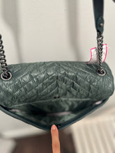 Load image into Gallery viewer, Rebecca Minkoff Green Nylon Quilted duster included Purse