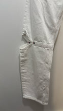 Load image into Gallery viewer, Still Here White Denim Cutout Jeans