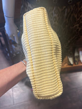 Load image into Gallery viewer, Mansur Gavriel golden yellow Woven chain link Purse