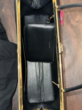 Load image into Gallery viewer, Anine Bing Black Leather Size Medium hand bag Purse