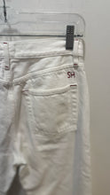Load image into Gallery viewer, Still Here White Denim Cutout Jeans