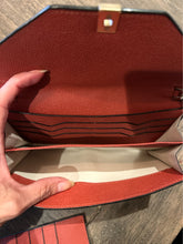 Load image into Gallery viewer, valextra Rust Leather gold chain AS IS Purse, Minor dents!