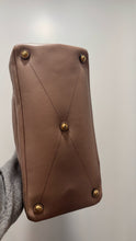 Load image into Gallery viewer, Miu Miu beige & gold calf leather crossbody Purse