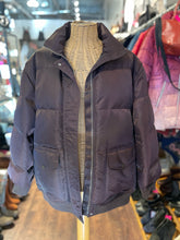 Load image into Gallery viewer, Theory Maroon Nylon Puffer Coat, Size M/L