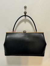 Load image into Gallery viewer, Anine Bing Black Leather Size Medium hand bag Purse