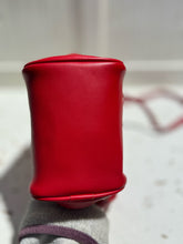 Load image into Gallery viewer, Remi & Reid Red VEGAN Size Mini multi strap option Purse