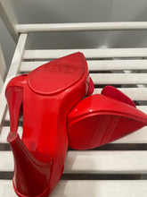 Load image into Gallery viewer, Vivienne Westwood Red Rubber Heels, Size 6