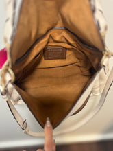 Load image into Gallery viewer, Coach White Leather Patchwork Purse