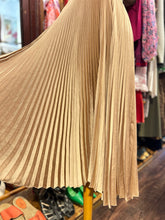 Load image into Gallery viewer, ALC Nude Sateen Pleat Waist detail Sleeveless Dress