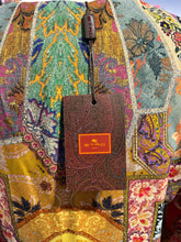 Load image into Gallery viewer, ETRO Yellow Multi Viscose floral multiprints Flowy Maxi Dress, Size 46
