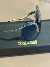 Load image into Gallery viewer, Roberto Cavalli AS IS silver & black Sunglasses