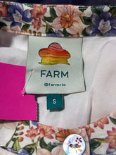 Load image into Gallery viewer, FARM Rio cream & multi cotton & viscose Floral Mini Button Up Dress