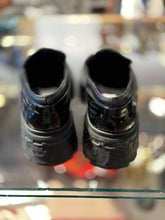 Load image into Gallery viewer, Karl Lagerfeld Black Leather Embellished Loafer, Size 8.5