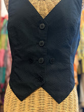 Load image into Gallery viewer, Opening Ceremony Black Blend Vest Top