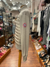 Load image into Gallery viewer, Canada Goose Tan Mixed Quilt Pattern Zip Front Jacket, Size S