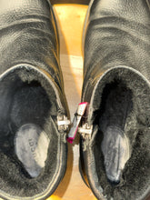 Load image into Gallery viewer, GUCCI Black Leather fur lined Ankle Boot, AS IS, Size 9