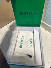 Load image into Gallery viewer, Bottega Veneta Black Leather Size 38 almond neck duster & box inc. Shoe